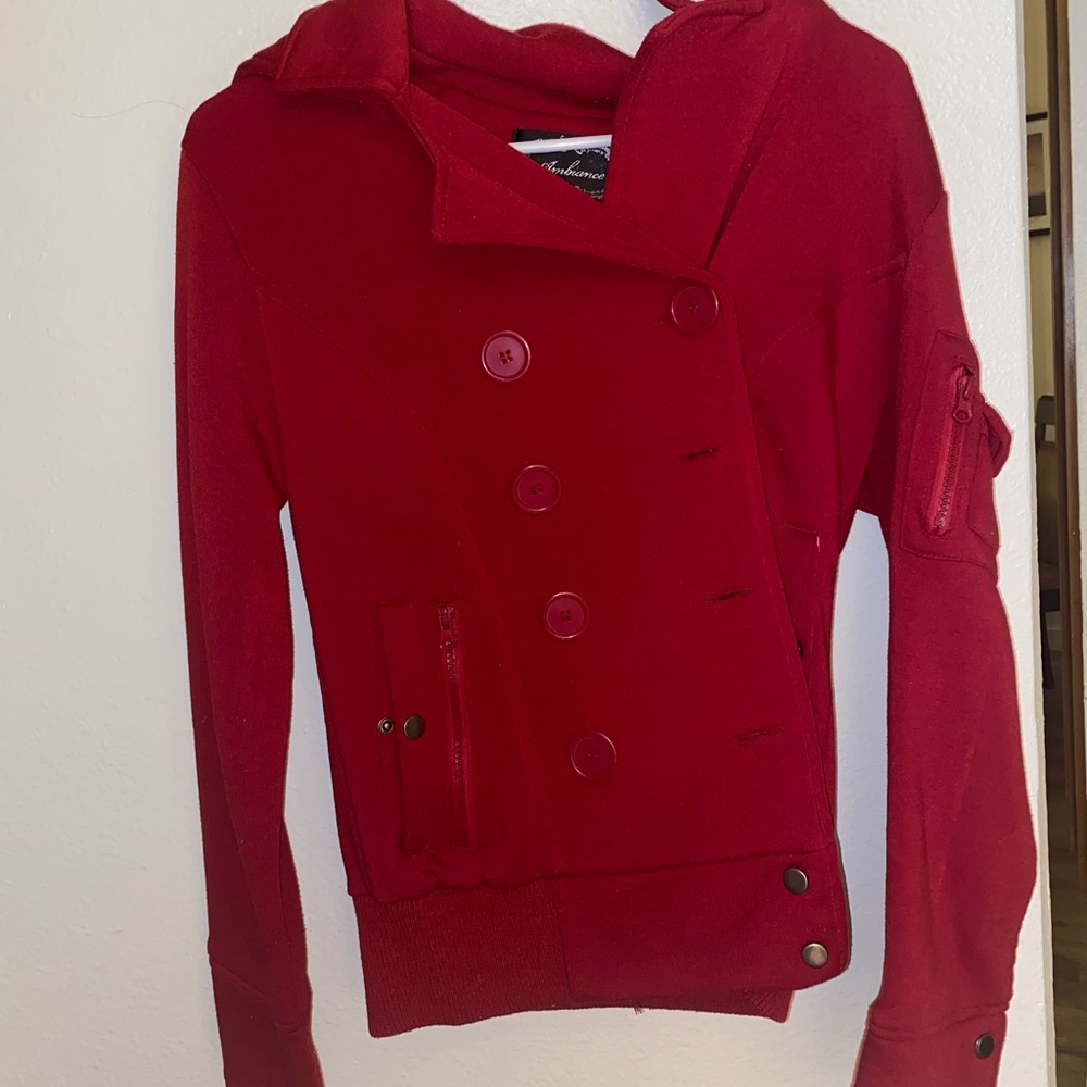 Red ambiance jacket